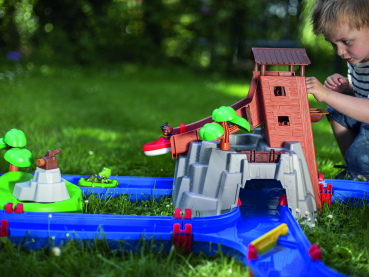 AquaPlay Outdoor Wasser Spielzeug Wasserbahn AdventureLand 1547