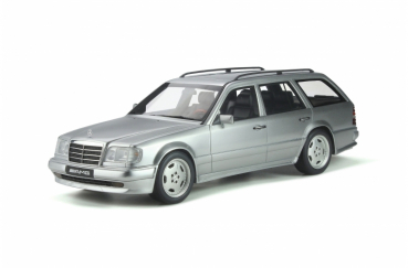 Otto Models 889 Mercedes-Benz S124 E36 AMG silber 1:18 limitiert 1/2500 Modellauto