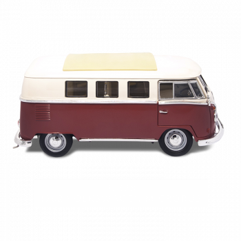 Lucky DieCast Volkswagen Microbus T1 Bulli 1962 burgundy/white 1:18 92328