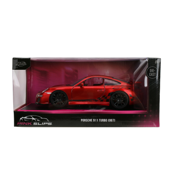 Porsche 911 GT3 997 Pink Slips red 1:24 Jada Toys 9335898314R00 modelcar