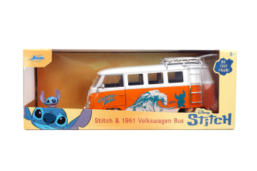 Stitch 1961 VW Bus  orange 1:24 Jada Toys 9336340314R00 modelcar