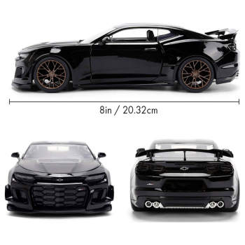 Preview: Fast & Furious 2024 Chevrolet Camaro schwarz 1:24 Jada Toys 9336475314R00 Modellauto