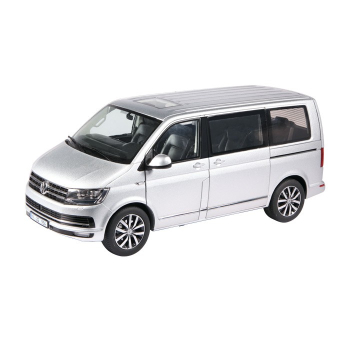 NZG VW Bus T6 Multivan silber 1:18 954/55