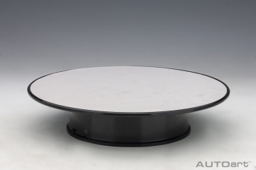Drehteller Präsentationsdrehteller rotary display 25 cm silber Autoart