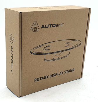 Drehteller Präsentationsplatte Rotary display 20 cm silber AutoArt