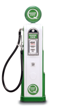 Zapfsäule Quaker State Digital 1:18 Gas Pump Diorama