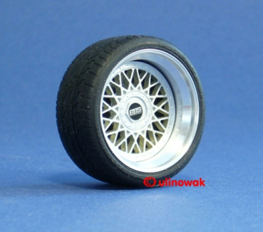 99021-15 Alufelge 1:18 BBS RM-Design 2-teilig 15 Zoll uni