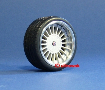 99023-19 Alufelge 1:18 Alpina-Design 19 Zoll Flachbett uni