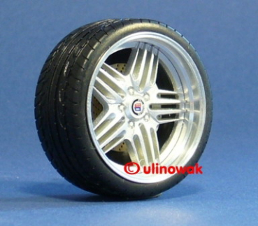 99074-19 Alufelge 1:18 Alpina Dynamic-Design 19 Zoll Stufenbett uni