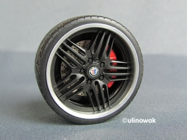 99074-23 Alufelge 1:18 Alpina Dynamic-Design 23 Zoll uni Modellauto Tuning