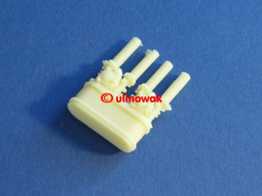 99143 Double carburettor kit with large itg air filter 1:18 model car tuning