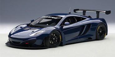 AUTOart MCLAREN 12C GT3 (AZURE BLUE) 2011 - 1:18 81344
