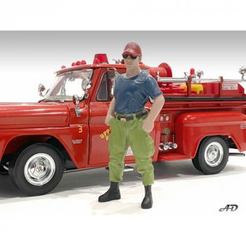 American Diorama 76321 Firefighters off duty Feuerwehr Dienstfrei 1:18 Figur 1/1000 limitiert