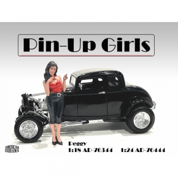 American Diorama 76444 Pin Up Girl Peggy 1:24 Figur 1/1000 limitiert