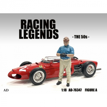 American Diorama 76347 Race Legends 50's Rennfahrer A 1:18 Figur 1/1000 limitiert