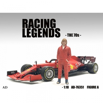 American Diorama 76351 Race Legends 70's Rennfahrer A 1:18 Figur 1/1000 limitiert