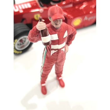 American Diorama 76358 Rennfahrer Figur B 2000er mit Helm 1:18 limitiert 1/1000