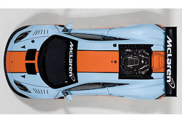 AUTOart MCLAREN 12C GT3 blau orange 1:18 81343