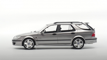 DNA SAAB 9-5 SPORTCOMBI AERO 2,3L grau 1:18 limitiert 1/320 Modellauto