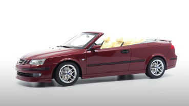 DNA SAAB 9-3 Aero Cabrio rot 1:18 limitiert 1/299 Modellauto