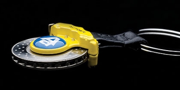 AUTOart Schlüsselanhänger Bremsscheibe gelb 40092