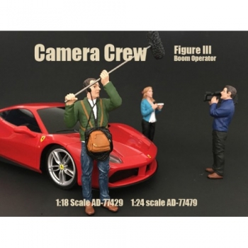 American Diorama 77479 figure boom operator Camera Crew III 1:24