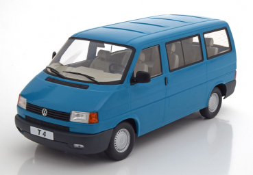 KK-Scale VW Bus T4 Caravelle 1992 blue 1:18 limited 1/750 Modellauto