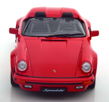 KK-Scale Porsche 911 Speedster 1989 rot 1:18 limitiert 1/1500 Modellauto 180451