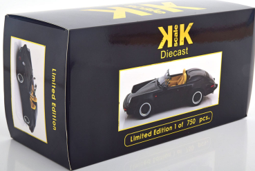 KK-Scale Porsche 911 Speedster 1989 schwarz 1:18 limitiert 1/750 Modellauto 180452