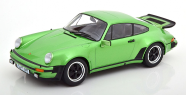 KK-Scale Porsche 911 930  Turbo 3.0 1976 grün metallic  1:18 limitiert 1/1250 Modellauto 180573
