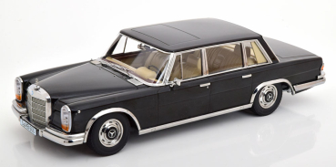 KK-Scale Mercedes 600 SWB W100 1963 schwarz 1:18 limitiert 1/1250 Modellauto 180601