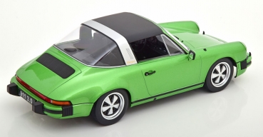 KK-Scale Porsche 911 Carrera 3.0 Targa 1977 grün metallic 911er 1:18 limitiert 180682 Modellauto