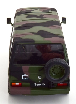 KK-Scale VW T3 Bus Syncro 1987 Bundeswehr Militär 1:18 limitiert 180969 Modellauto