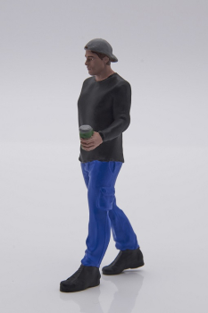 Atlantic 1:18 Figur Kevin mit Getränkedose für Modellbau Diorama