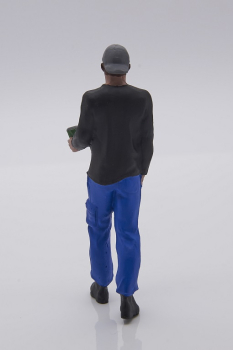 Atlantic 1:18 Figur Kevin mit Getränkedose für Modellbau Diorama