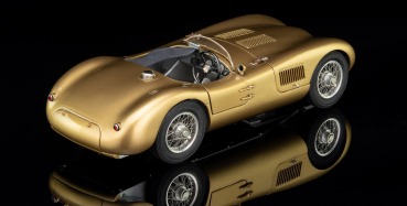 CMC Jaguar C-Type 1952 Sondermodell Techno Classica 2020 M-214 limitiert 1/300 Modellauto