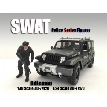 American Diorama 77420 SWAT Team Rifleman 1:18 limitiert 1/1000