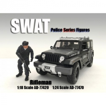 American Diorama 77470  SWAT Team Rifleman 1:24 limitiert 1/1000