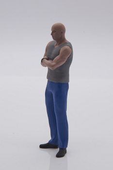 Atlantic 1:18 Figure Robert Bald Man for Model Diorama