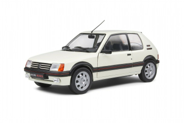 Solido PEUGEOT 205 GTI 1.9 MK1 1988 weiss 1:18 Limitiert Special Editon Frankreich Modellauto