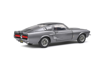 Preview: Solido SHELBY GT500 GREY & BLACK STRIPES 1967 1:18 Limitiert Special Editon World Modellauto