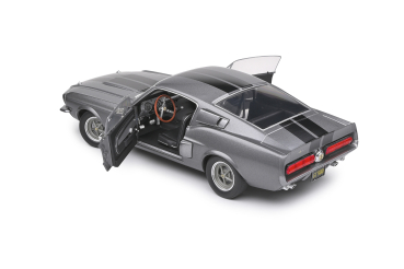 Solido SHELBY GT500 GREY & BLACK STRIPES 1967 1:18 Limitiert Special Editon World Modellauto