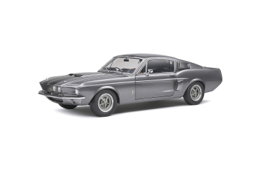 Solido SHELBY GT500 GREY & BLACK STRIPES 1967 1:18 Limitiert Special Editon World Modellauto