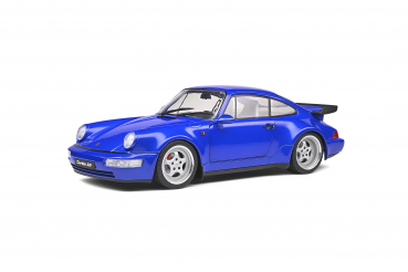 Solido Porsche 911 964 3.6 Turbo 1990 blau 1:18 Limitiert Special Editon World Modellauto