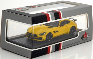 Premium X CMR Mercedes AMG GTR 2018 gelb 1:43 Modellauto