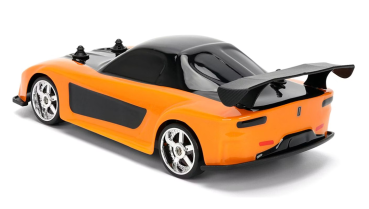 Fast & Furious Mazda RX-7 1995 1:24 RC Drift radio control Jada Toys Modelcar