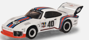 Porsche 935 #40 Martini weiß 1:87 Schuco 452669500 Modellauto