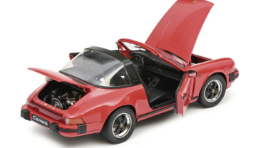 Porsche 911 Targa red 1:12 Modelcar Schuco 450669800