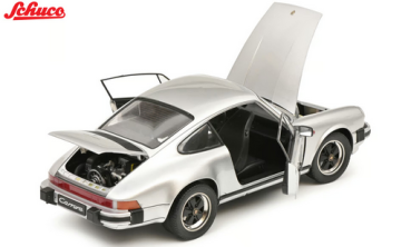 Porsche 911 Coupe silver 1:12 Modelcar Schuco 450669900