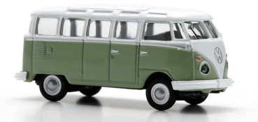VW T1 Samba green/white 1:87 Schuco 452670700 modelcar